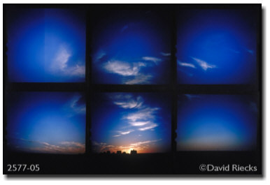 Three barns, sunset diana collage