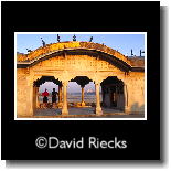 view of taj from Agra Fort